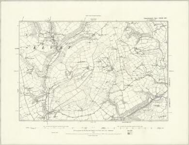 Carmarthenshire XV.NE - OS Six-Inch Map