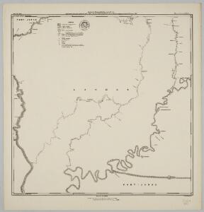 Blad VIII Tajan, blad e, uit: Residentie Wester-Afdeeling van Borneo : weg- en rivierkaart / Topographisch Bureau