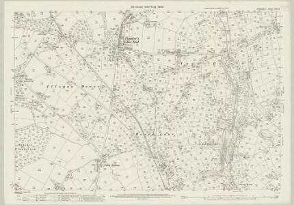 Cornwall LXIII.2 (includes: Camborne Redruth) - 25 Inch Map
