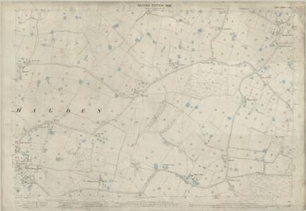 Kent LXXII.1 (includes: Bethersden; High Halden) - 25 Inch Map