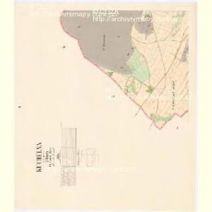 Kuchelna - c2682-1-001 - Kaiserpflichtexemplar der Landkarten des stabilen Katasters