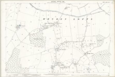 Essex (1st Ed/Rev 1862-96) VIII.6 (includes: Chrishall; Elmdon; Wendon Lofts) - 25 Inch Map