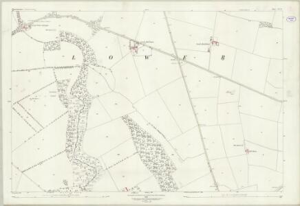 Gloucestershire XXI.16 (includes: Swell; Upper Slaughter) - 25 Inch Map