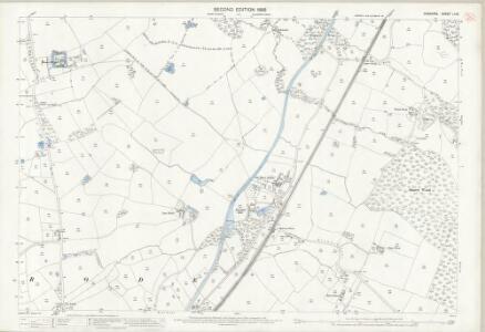 Cheshire LI.13 (includes: Moreton cum Alcumlow; Odd Rode) - 25 Inch Map