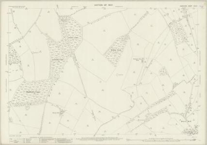Hampshire and Isle of Wight LVIII.3 (includes: Owslebury; Upham) - 25 Inch Map