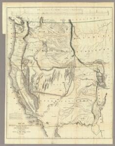 Map Of Oregon And Upper California.