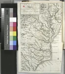A New map of Virginia.; The history of the British plantations in America. With a chronological account of the most remarkable things, which happen'd to the first adventurers in their several discoveries of that new world. Part I. Containing The history of Virginia; with remarks on the trade and commerce of that colony ...