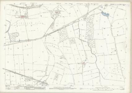Yorkshire CLXXII.15 (includes: Bilton In Ainsty; Kirk Deighton; Thorp Arch; Walton; Wetherby) - 25 Inch Map