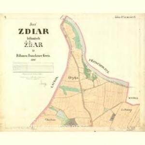 Zdiar - c9360-1-001 - Kaiserpflichtexemplar der Landkarten des stabilen Katasters