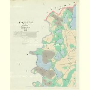 Wiedern - c8918-1-001 - Kaiserpflichtexemplar der Landkarten des stabilen Katasters
