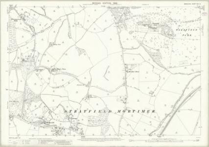 Berkshire XLV.5 (includes: Stratford Mortimer; Sulhamstead Bannister; Wokefield) - 25 Inch Map