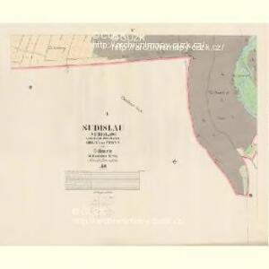 Sudislau (Sudislaw) - c7526-1-005 - Kaiserpflichtexemplar der Landkarten des stabilen Katasters