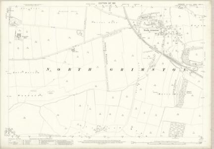 Yorkshire CXLII.4 (includes: Birdsall; Langton; Settrington) - 25 Inch Map