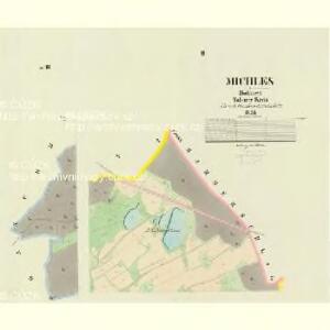 Michles - c4772-1-002 - Kaiserpflichtexemplar der Landkarten des stabilen Katasters