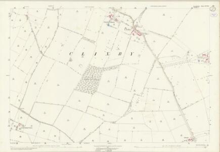 Lincolnshire XXVIII.8 (includes: Caistor; Grasby; North Kelsey) - 25 Inch Map