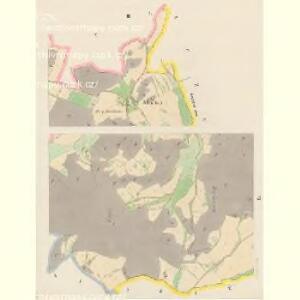 Olbramowitz - c5411-1-003 - Kaiserpflichtexemplar der Landkarten des stabilen Katasters