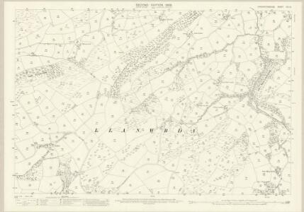 Carmarthenshire XVII.15 (includes: Cil Y Cwm; Llanwrda) - 25 Inch Map