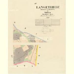 Langetriebe (Dlauha Trebowa) - c1136-1-006 - Kaiserpflichtexemplar der Landkarten des stabilen Katasters