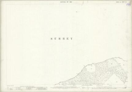 Sussex III.2 (includes: Charlwood; Crawley; Newdigate; Rusper) - 25 Inch Map
