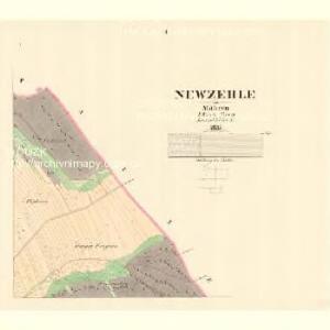 Newzehle - m1968-1-002 - Kaiserpflichtexemplar der Landkarten des stabilen Katasters