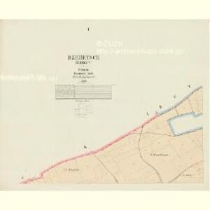 Rzebetsch (Rzebecz) - c2383-1-001 - Kaiserpflichtexemplar der Landkarten des stabilen Katasters
