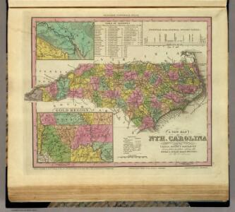 New Map Of Nth Carolina.