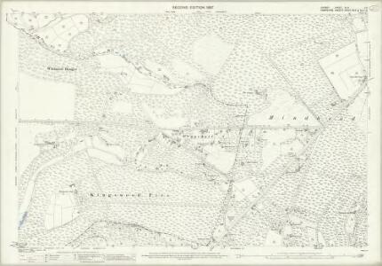 Surrey XLIV.2 & 3 (includes: Bramshott; Grayshott; Haslemere; Hindhead and Churt) - 25 Inch Map
