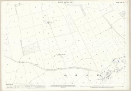 Durham LVI.1 (includes: Long Newton; Sadberge) - 25 Inch Map