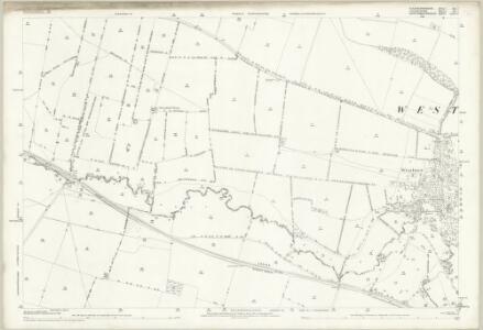 Buckinghamshire XII.7 (includes: Evenley; Mixbury; Turweston; Westbury) - 25 Inch Map