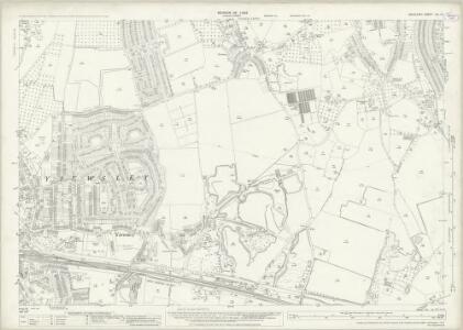 Middlesex XIV.12 (includes: Uxbridge; Yiewsley and West Drayton) - 25 Inch Map