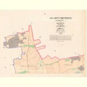 Niemtschowitz (Němčowic) - c5129-1-001 - Kaiserpflichtexemplar der Landkarten des stabilen Katasters