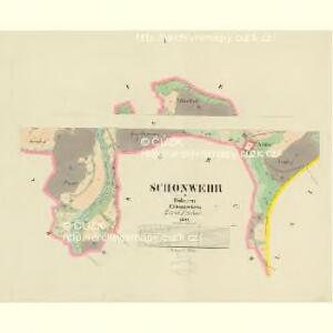 Schönwehr - c3528-2-001 - Kaiserpflichtexemplar der Landkarten des stabilen Katasters