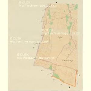 Maschitz - c4538-1-004 - Kaiserpflichtexemplar der Landkarten des stabilen Katasters