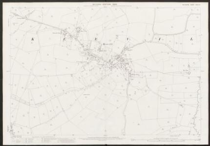 Wiltshire XXXIX.6 (includes: Great Hinton; Keevil; Steeple Ashton) - 25 Inch Map