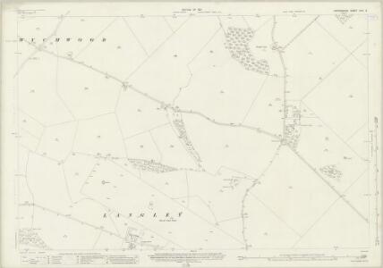 Oxfordshire XXV.6 (includes: Ascott under Wychwood; Leafield; Shipton Under Wychwood) - 25 Inch Map