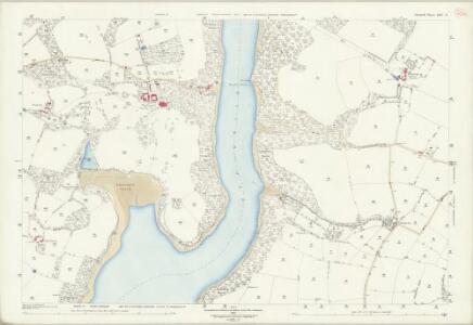 Cornwall LXV.9 (includes: Feock; Philleigh; St Just in Roseland; St Michael Penkevil) - 25 Inch Map