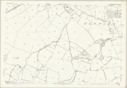 Buckinghamshire X.6 (includes: Newport Pagnell; Woolstone cum Willen) - 25 Inch Map