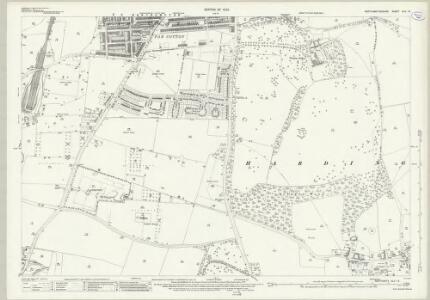 Northamptonshire XLV.13 (includes: Hardingstone; Northampton; Wootton) - 25 Inch Map