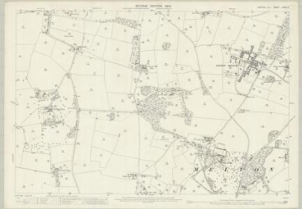 Suffolk LXVII.12 (includes: Boulge; Bredfield; Hasketon; Melton; Ufford) - 25 Inch Map