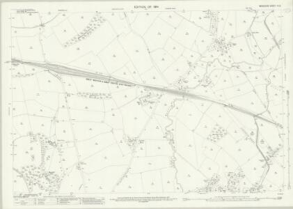 Middlesex IX.12 (includes: Ruislip; Uxbridge) - 25 Inch Map
