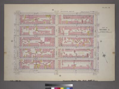 Plate 29, Part of Section 4: [Bounded by W. 47th Street, Ninth Avenue, W. 42nd Street and Eleventh Avenue.]