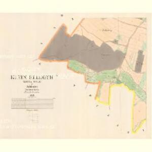 Klein Ellgoth (Lhota Mala) - m0503-1-003 - Kaiserpflichtexemplar der Landkarten des stabilen Katasters