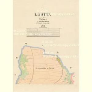 Lhotta - c8753-1-001 - Kaiserpflichtexemplar der Landkarten des stabilen Katasters