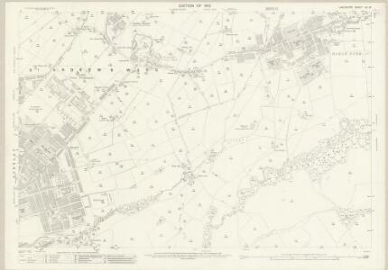 Lancashire LVI.15 (includes: Briercliffe; Brierfield; Burnley) - 25 Inch Map