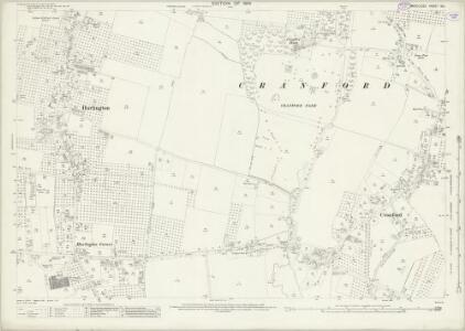 Middlesex XX.1 (includes: East Bedfont; Harlington; Heston and Isleworth) - 25 Inch Map