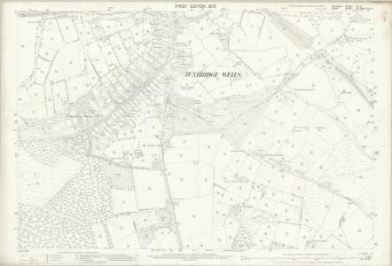 Sussex VII.9 (includes: Frant; Tunbridge Wells) - 25 Inch Map