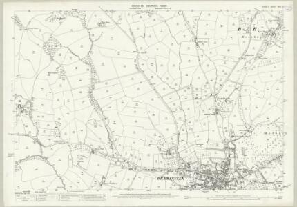 Dorset XXIX.2 (includes: Beaminster; Broadwindsor; Stoke Abbott) - 25 Inch Map