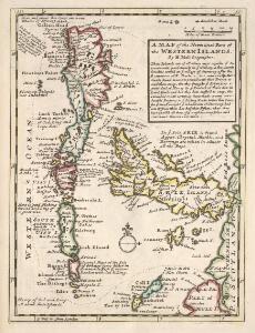 A Map of the North West part of the Western Islands / by H. Moll.