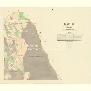 Kauth - c3430-1-002 - Kaiserpflichtexemplar der Landkarten des stabilen Katasters