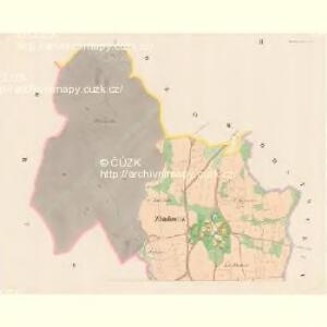 Zbudowitz - c9194-1-001 - Kaiserpflichtexemplar der Landkarten des stabilen Katasters